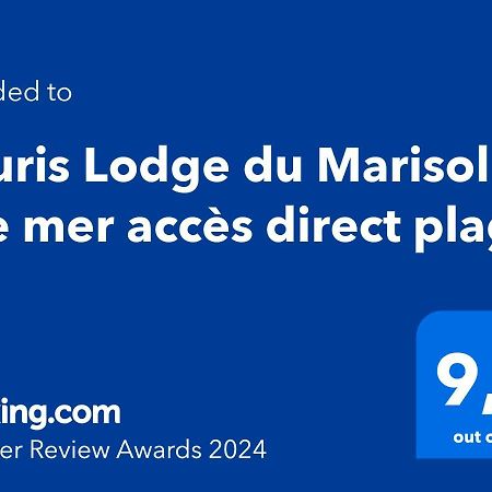 Cauris Lodge Du Marisol Vue Mer Acces Direct Plage Le Gosier  Exterior foto